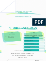 Realisasi Semester I Keuangan Ge'tengan