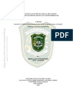 A Semantics Analysis of Lexical Relations in English Textbook Grade X by Kemendikbud Ri