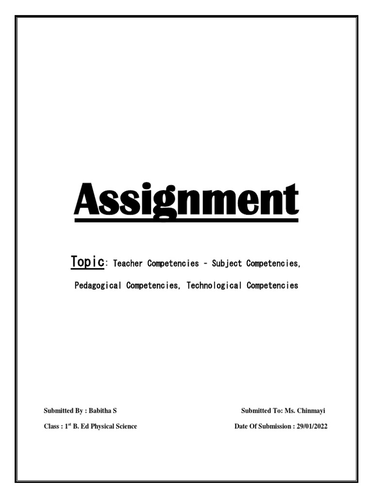 Online Assignment Babitha.s | PDF | Teachers | Pedagogy