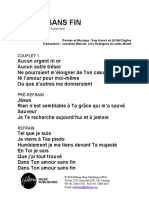 WP Contentuploads20180125111804Amour Sans Fin Paroles PDF