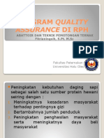Program Quality Assurance Di RPH