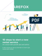 10 Steps To Start A New Rental Service - Sharefox Rental Software E-Book