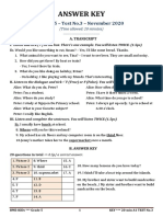 Key - A1 TEST - 20 Min - November - 11.2020