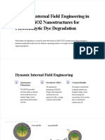 Dynamic Internal Field Engineering in BaTiO3 TiO2 Nanostructures For Photocatalytic Dye Degradation