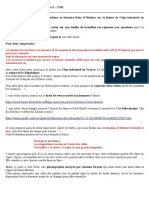 Lundi 06 Avril - Histoire - L Age Industriel en France Fin - cm2