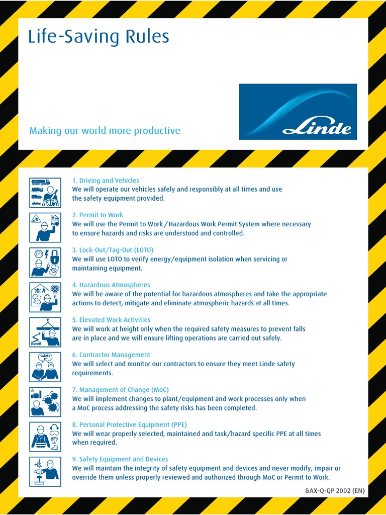 AX QQP 2002 (EN) Linde Life Saving Rules PDF