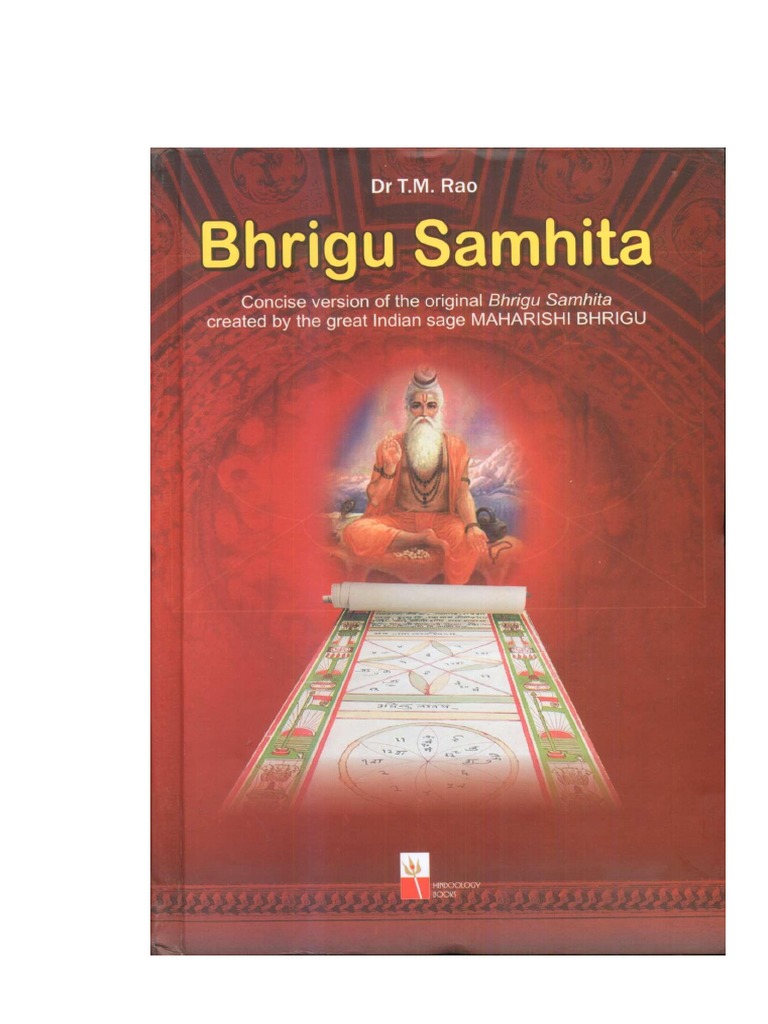 Maharshi Bhrigu - Bhrigu Samhita | PDF