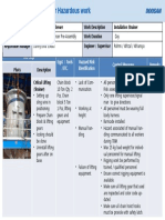 Risk Assessment - Lifting Strainer