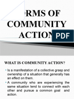 Forms of Community Action