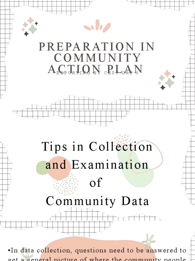 Community Action Plan Data Collection Guide | PDF