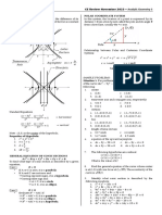 Analytic Geometry 3