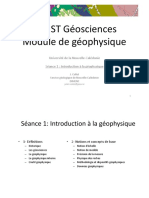 Notion de Géophysique