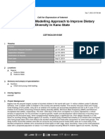 Comprehensive Modelling Approach To Improve Dietary Diversity in Kano State