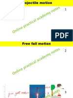 9 Projectile Motion