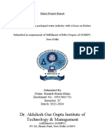 Dr. Akhilesh Gas Gupta Institute of Technology & Management: Minor Project Report