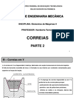 Elementos de Máquinas II - Correias - 2020.1 - Parte 2 - Revisado