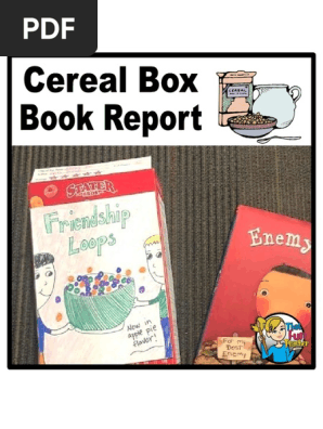 Book Project Cereal Box