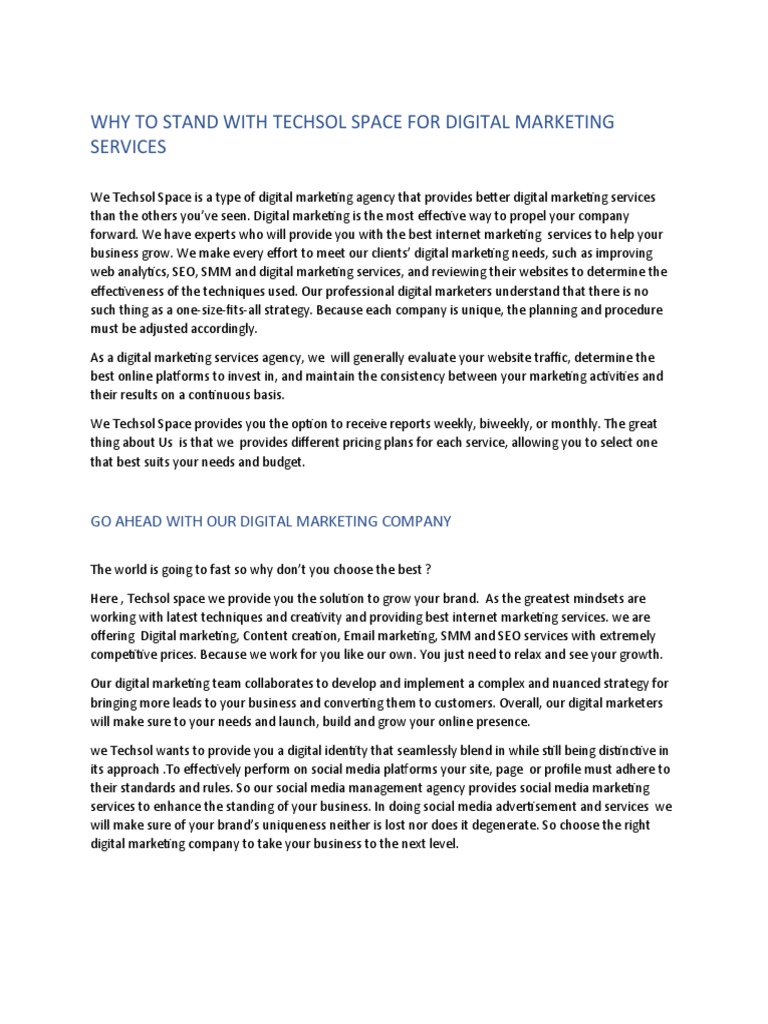 Digital Marketing Tech Final | PDF | Digital Marketing | Popular ...