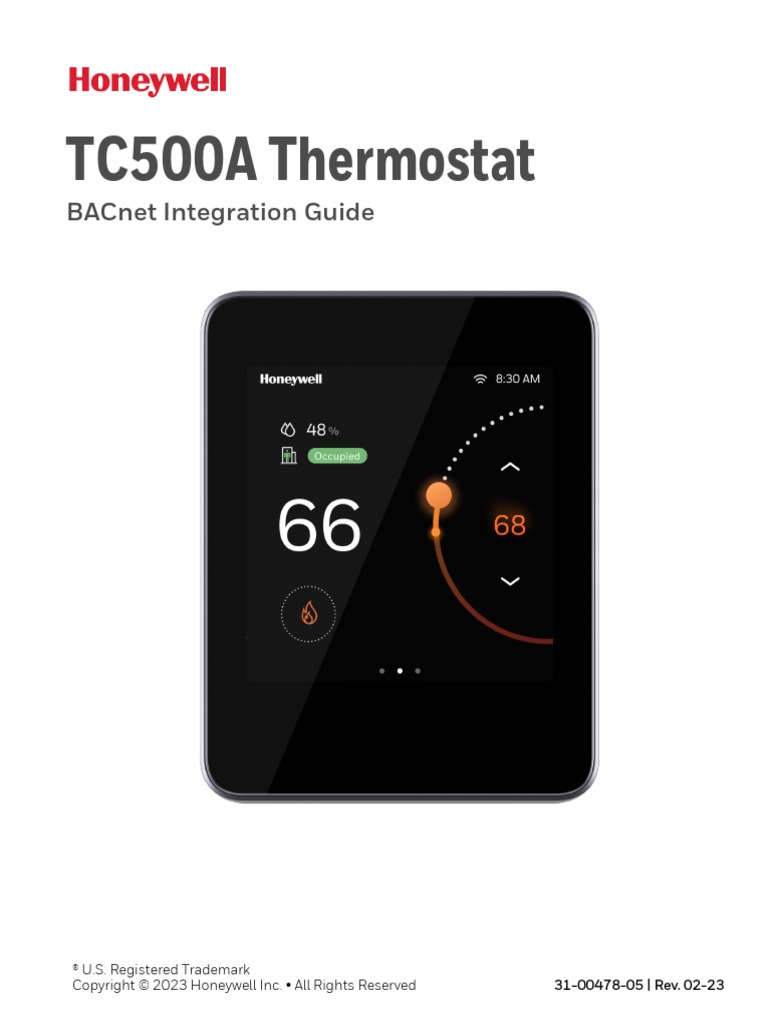 HBT BMS 31 00478 BACnet Integration Guide TC500A | PDF | High Voltage ...