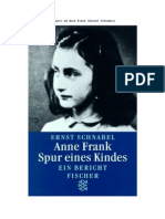 Ernest Schnabel - No Rasto de Anne Frank