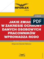 Jakie Zmiany W Zakresie Ochrony Danych Osobowych Pracownikow Wprowadza RODO