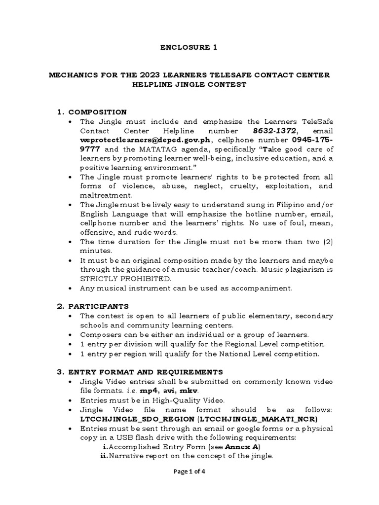 Enclosure 1 W Annex A and Consent Form 2 PDF Indemnity Private Law