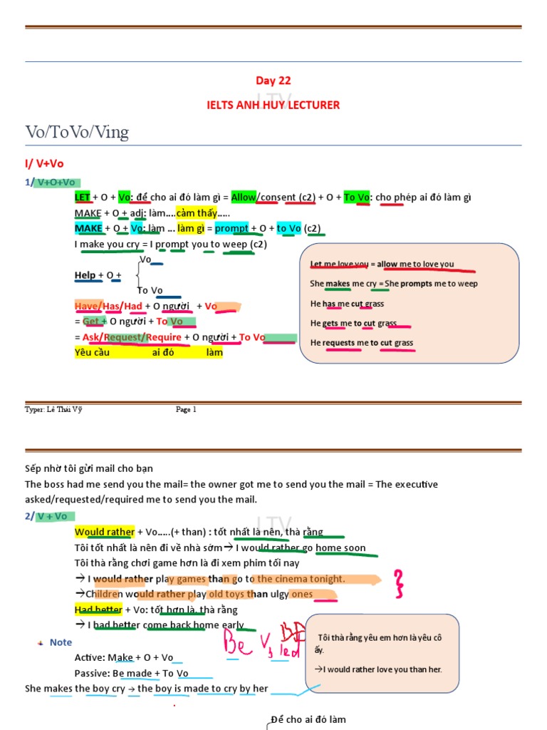 Make Effort To V Ving V