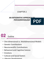 Intergrative Approach To Psychopathology