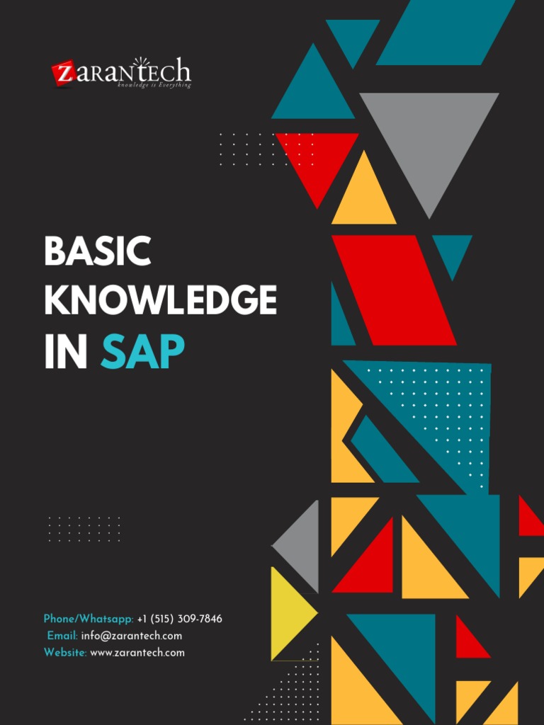 SAP MM Basic Knowledge Overview | PDF | Procurement | Receipt