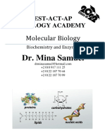 DrMinaSamuel-BioEST-ACT-AP-Notes-3&4-Biochemistry & Enzymes-2022