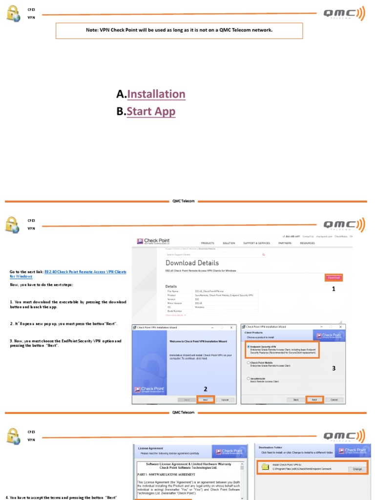QMC Telecom VPN Setup Guide | PDF | Virtual Private Network | Mobile App