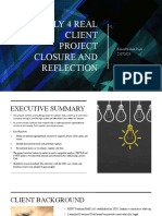Client Project Closure Reflection PPT 21072025