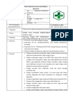 8.1.5.3 Sop Penyimpanan Dan Distribusi Reagensia