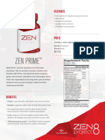 Zen Project8 Product Sheets 2016