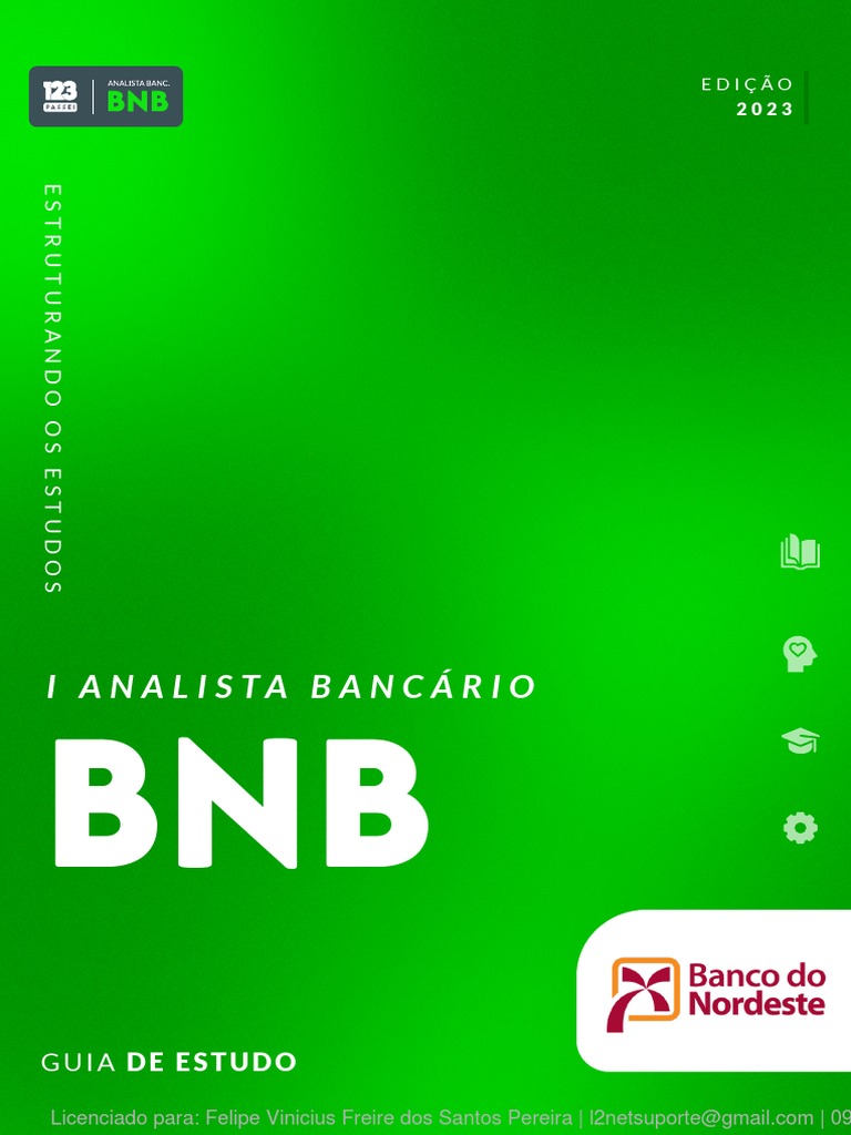 Guia de Estudo para Analista Bancário BNB | PDF | Aprendizado | YouTube