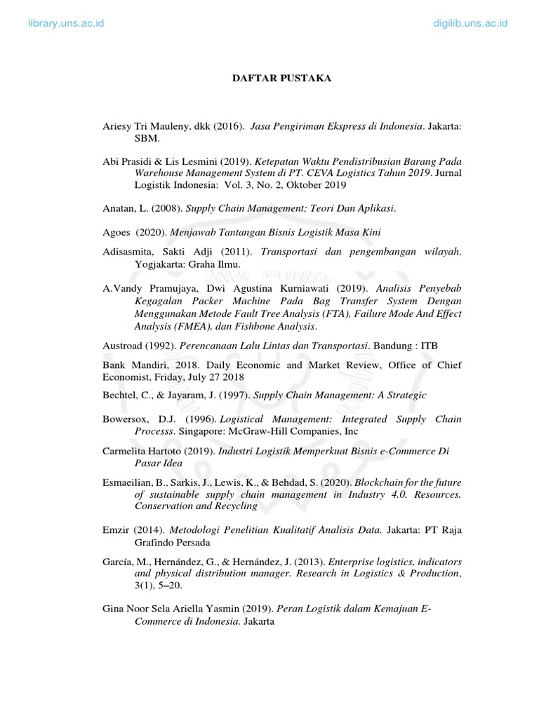 Daftar Pustaka | PDF | Information Technology Management | Corporate Jargon