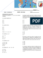 FORMATO Evaluaciones Trimestrales 2023 Matematicas 9 2 Periodo