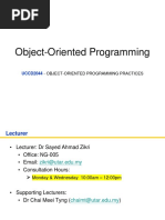 Unit 1 - Introduction To OOP