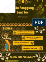 Tata Panggung Seni Tari