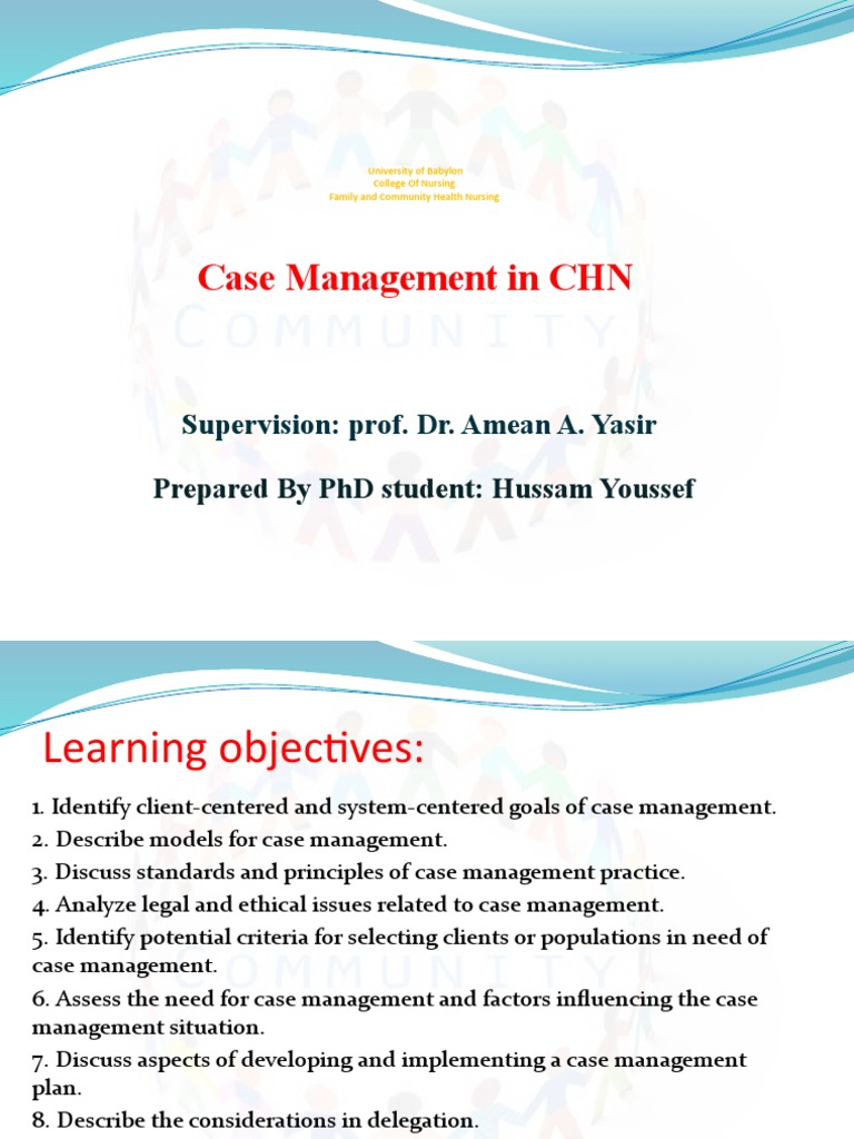 Case Management PDF Nursing Chronic Condition
