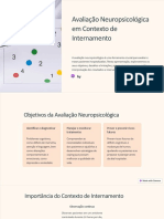 Avaliacao Neuropsicologica em Contexto de Internamento