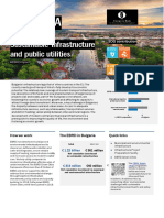 Sustainable Infrastructure and Public Utilities in Bulgaria