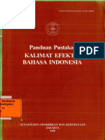 Kalimat Efektif Bahasa Indonesia