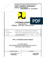 Laporan Harian MC-04 Weleri