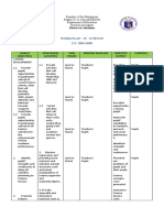 Action Plan in Science