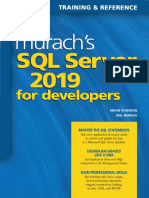 Murach's SQL Server 2019 For Developers Isbn139781943872572
