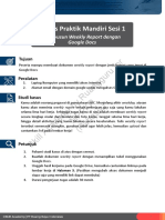 TPM 1 Menyusun Weekly Report Dengan Google Docs