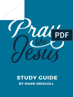 Pray Like Jesus 5x7 Ebook