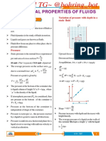 01 Fluid Mechanics Synopsis - (01-20)