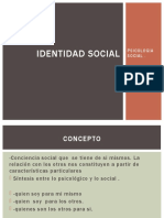 Identidad Social